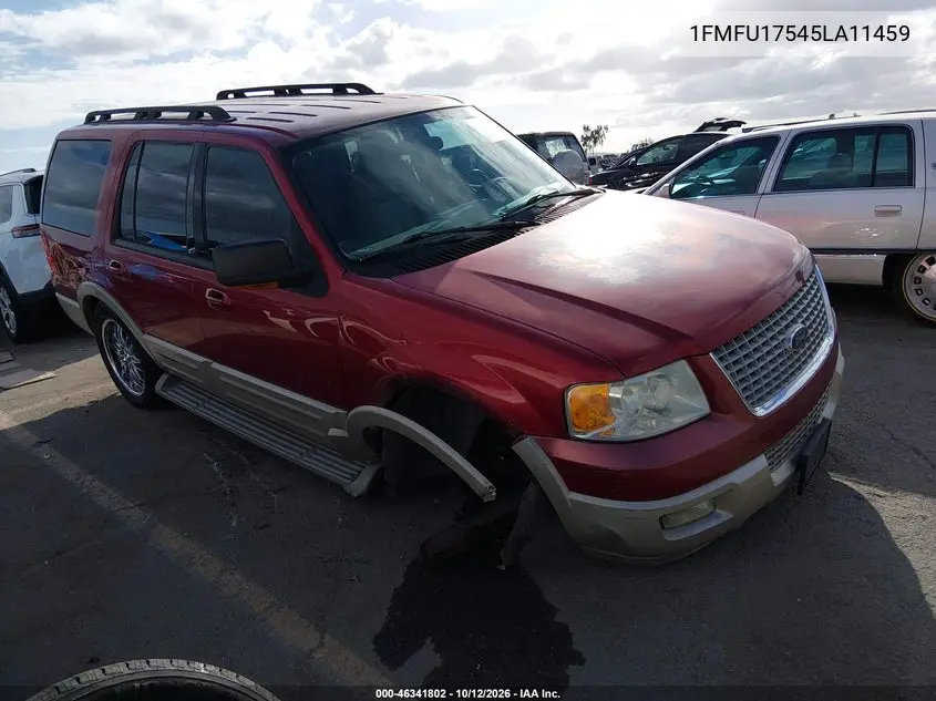 FORD EXPEDITION 2005, VIN 1FMFU17545LA11459