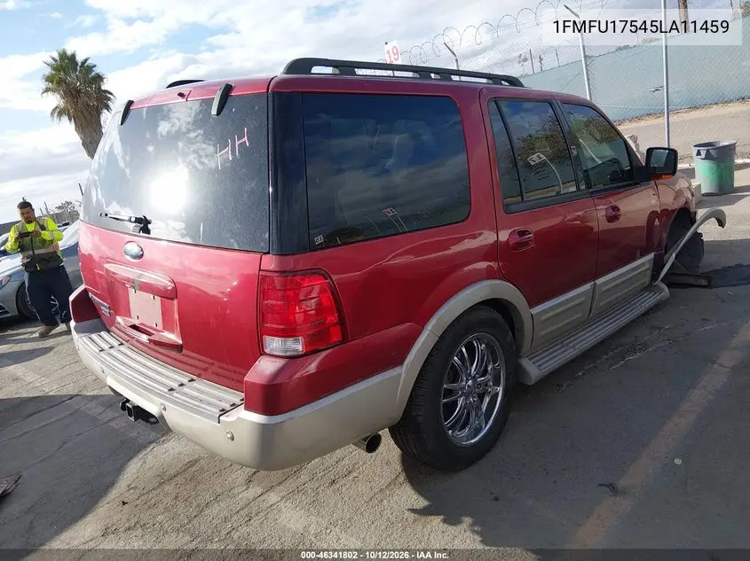 2005 FORD EXPEDITION VIN 1FMFU17545LA11459 — фото 4