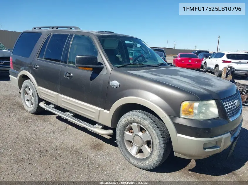 FORD EXPEDITION 2005, VIN 1FMFU17525LB10796