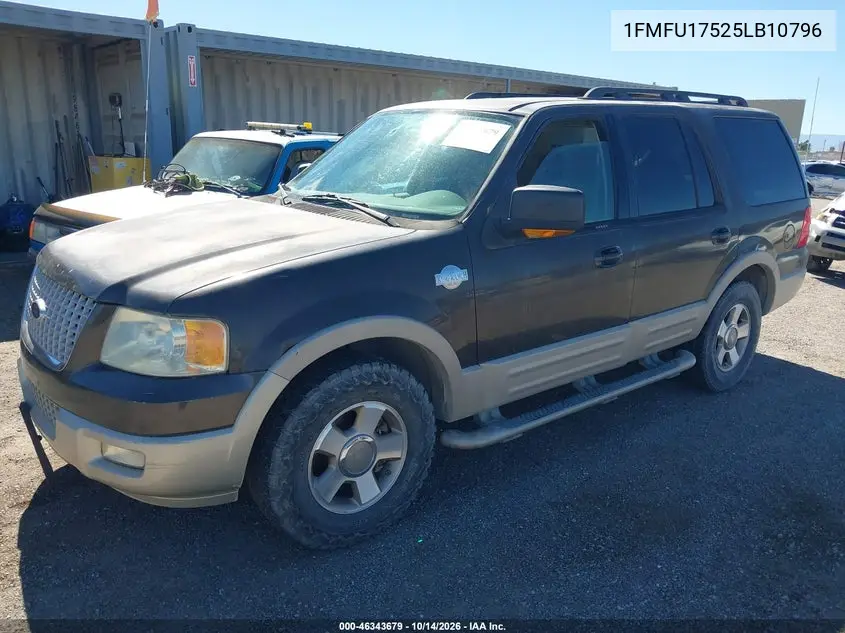 2005 FORD EXPEDITION VIN 1FMFU17525LB10796 — фото 2