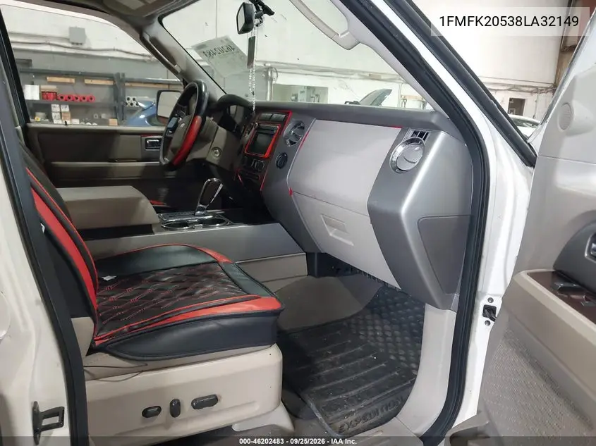 2008 FORD EXPEDITION VIN 1FMFK20538LA32149 — фото 5