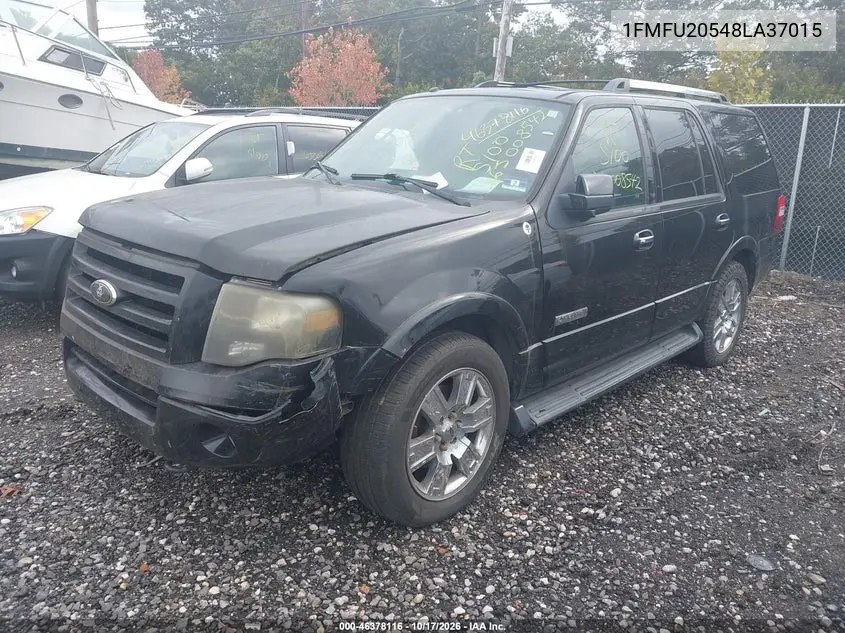 2008 FORD EXPEDITION VIN 1FMFU20548LA37015 — фото 2