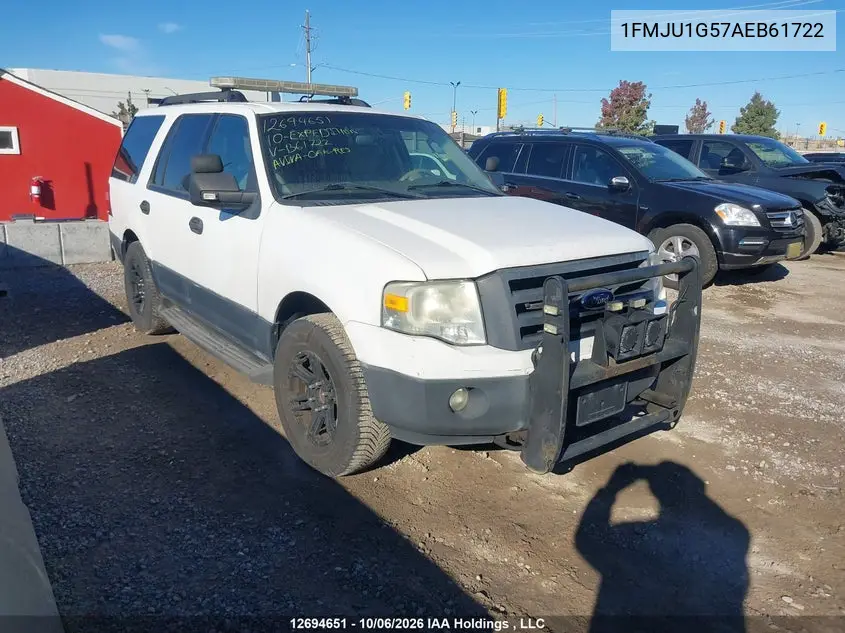 FORD EXPEDITION 2010, VIN 1FMJU1G57AEB61722