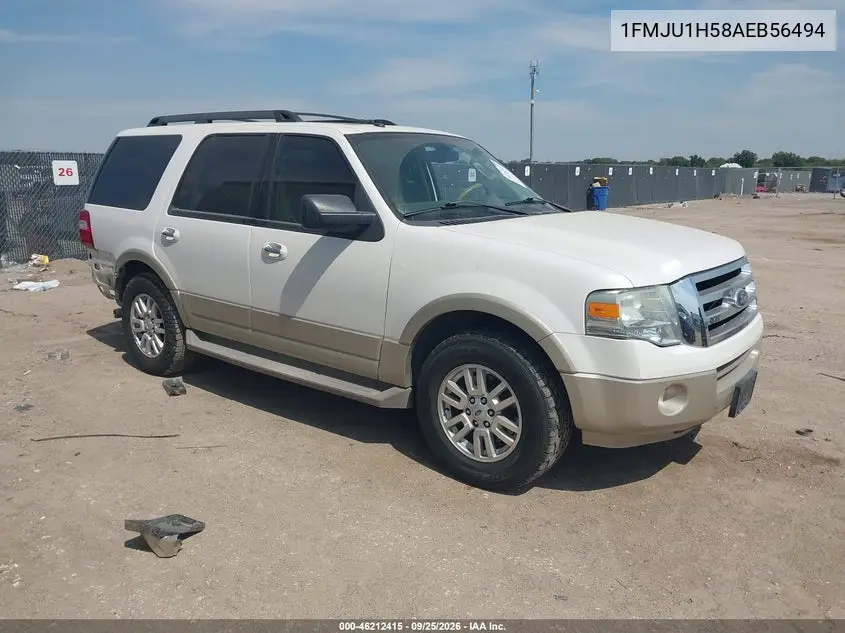 FORD EXPEDITION 2010, VIN 1FMJU1H58AEB56494