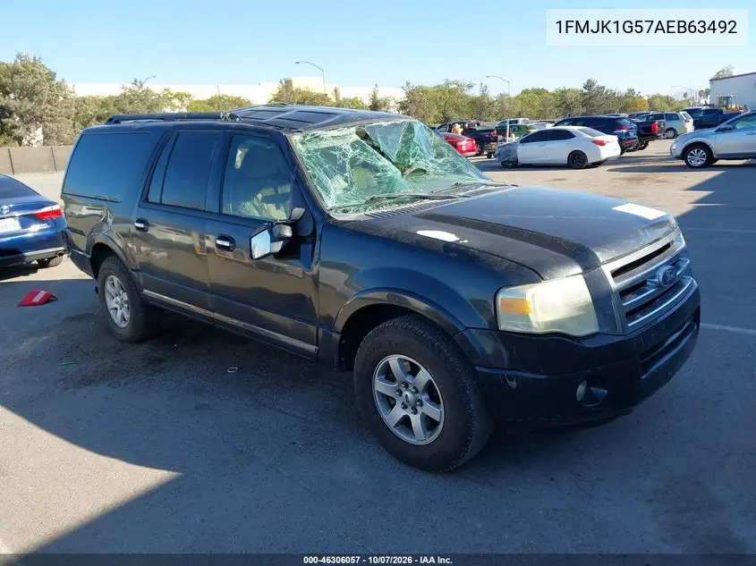 FORD EXPEDITION 2010, VIN 1FMJK1G57AEB63492