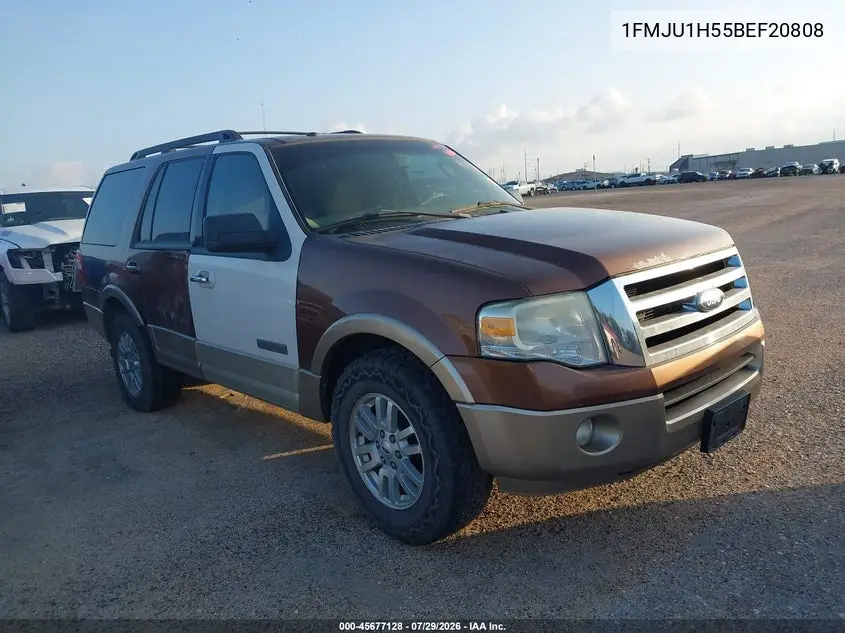 FORD EXPEDITION 2011, VIN 1FMJU1H55BEF20808