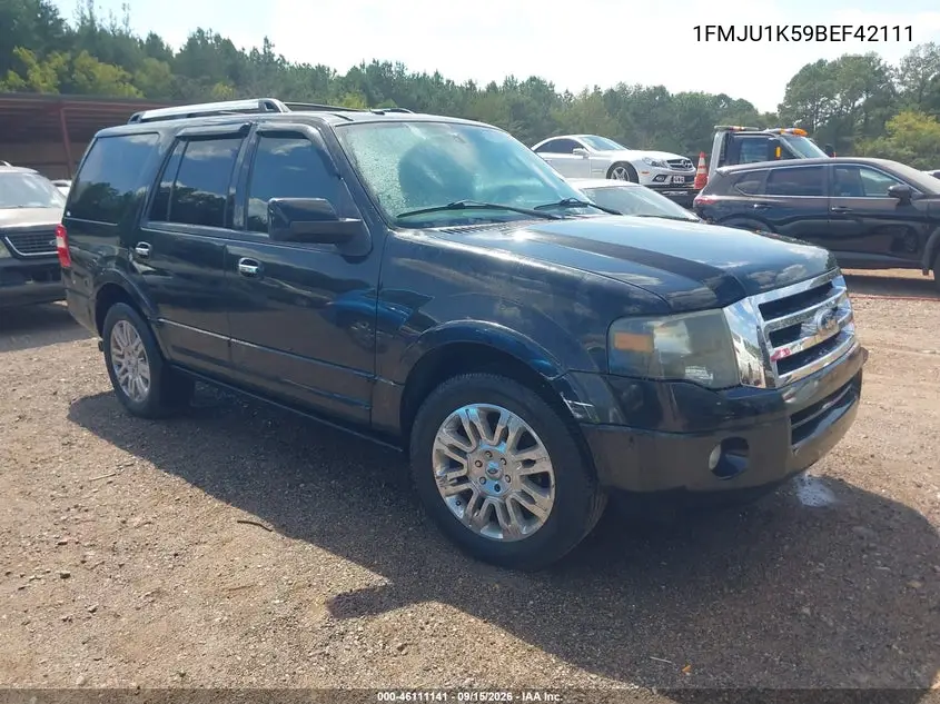 FORD EXPEDITION 2011, VIN 1FMJU1K59BEF42111