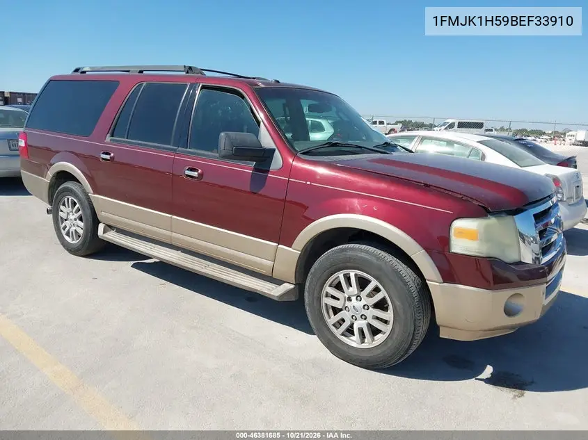 FORD EXPEDITION 2011, VIN 1FMJK1H59BEF33910