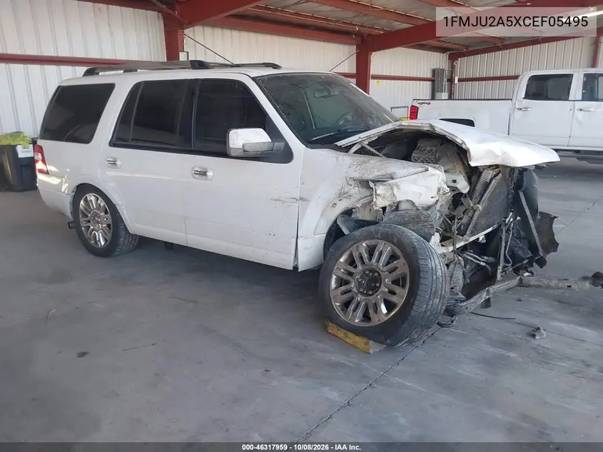 FORD EXPEDITION 2012, VIN 1FMJU2A5XCEF05495