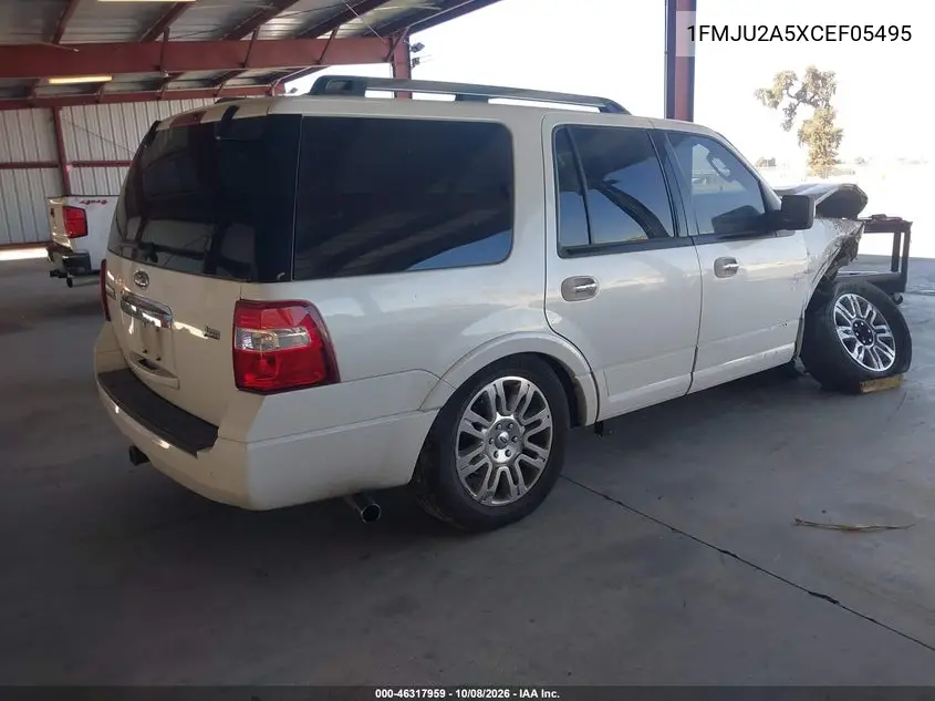 2012 FORD EXPEDITION VIN 1FMJU2A5XCEF05495 — фото 4