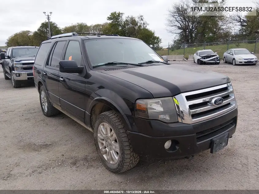 FORD EXPEDITION 2012, VIN 1FMJU2A53CEF58832
