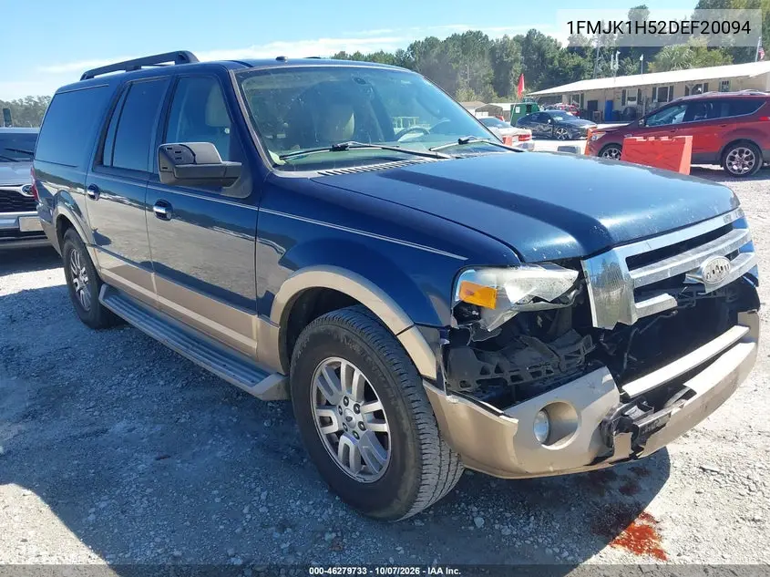 FORD EXPEDITION 2013, VIN 1FMJK1H52DEF20094