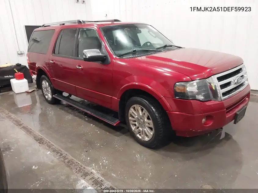 FORD EXPEDITION 2013, VIN 1FMJK2A51DEF59923