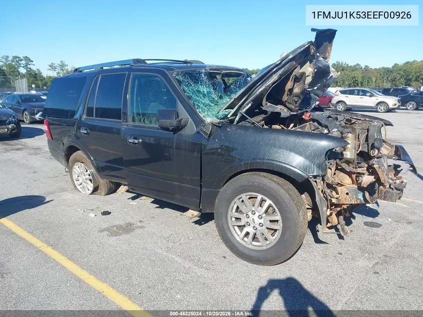 FORD EXPEDITION 2014, VIN 1FMJU1K53EEF00926