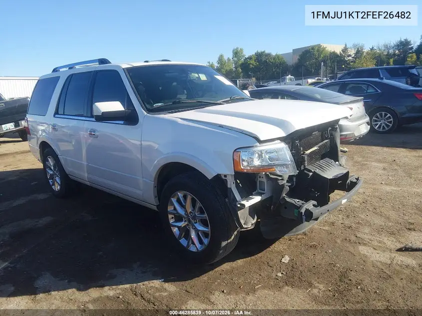 FORD EXPEDITION 2015, VIN 1FMJU1KT2FEF26482