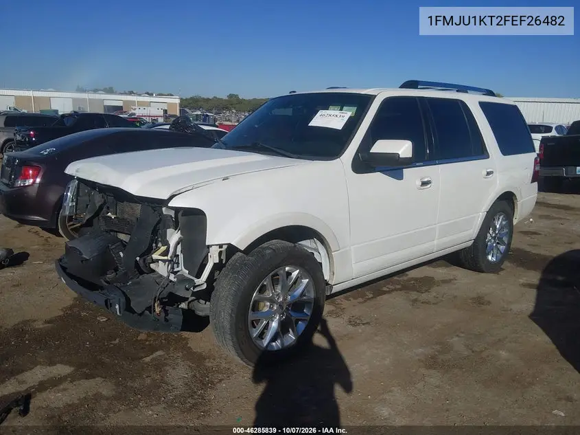 2015 FORD EXPEDITION VIN 1FMJU1KT2FEF26482 — фото 2