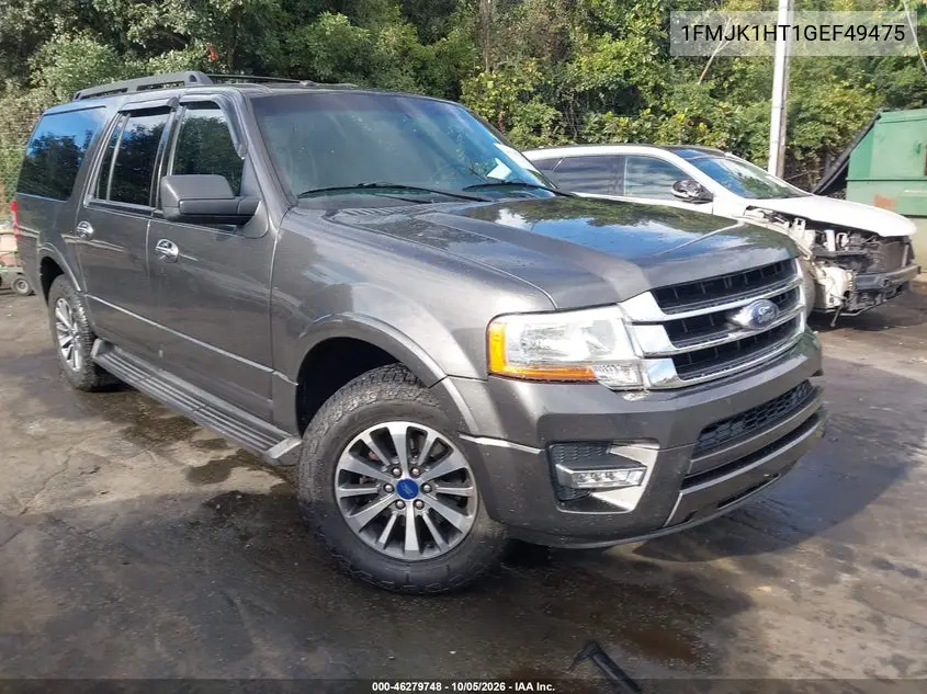 FORD EXPEDITION 2016, VIN 1FMJK1HT1GEF49475