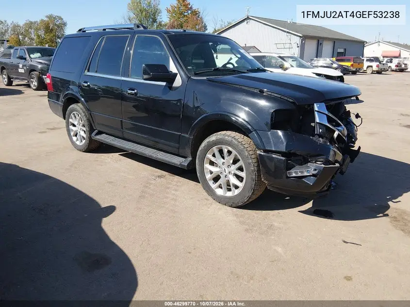 FORD EXPEDITION 2016, VIN 1FMJU2AT4GEF53238