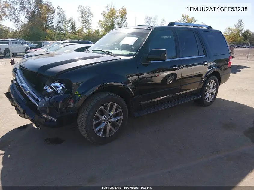 2016 FORD EXPEDITION VIN 1FMJU2AT4GEF53238 — фото 2