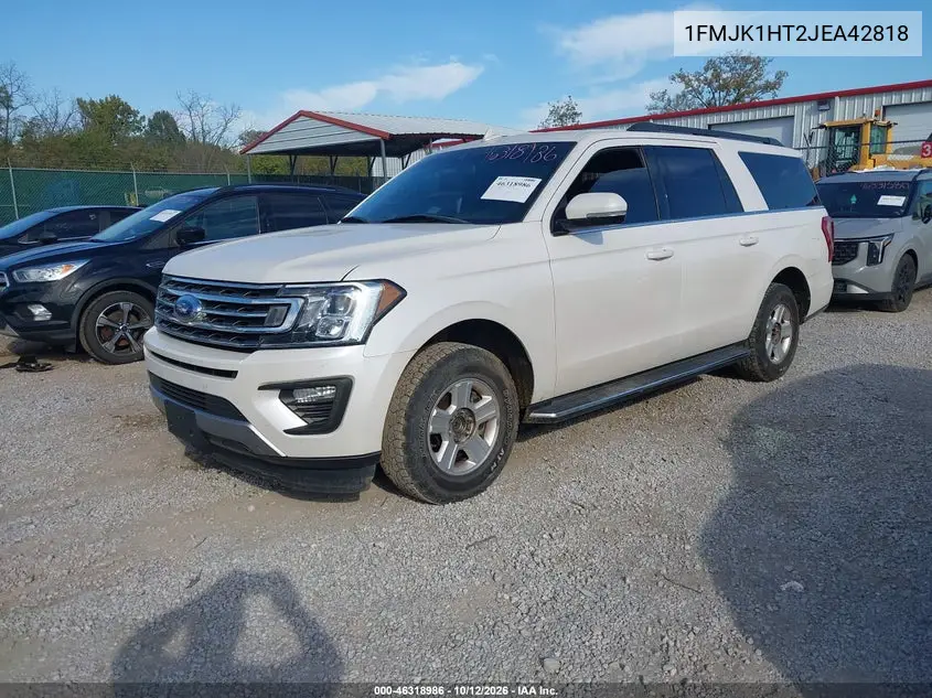 2018 FORD EXPEDITION VIN 1FMJK1HT2JEA42818 — фото 2