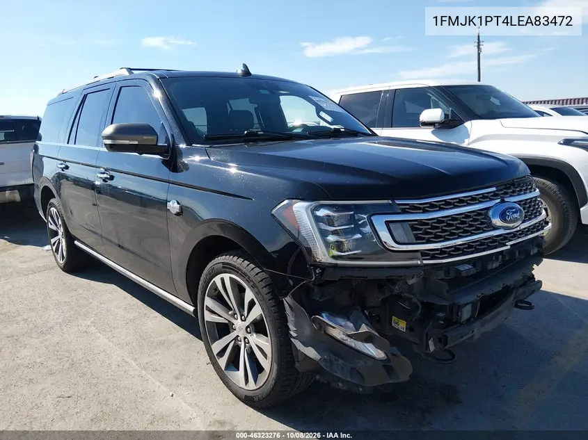 FORD EXPEDITION 2020, VIN 1FMJK1PT4LEA83472