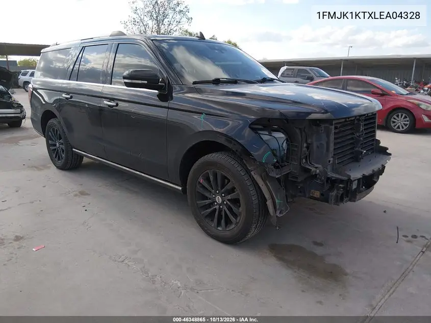 FORD EXPEDITION 2020, VIN 1FMJK1KTXLEA04328