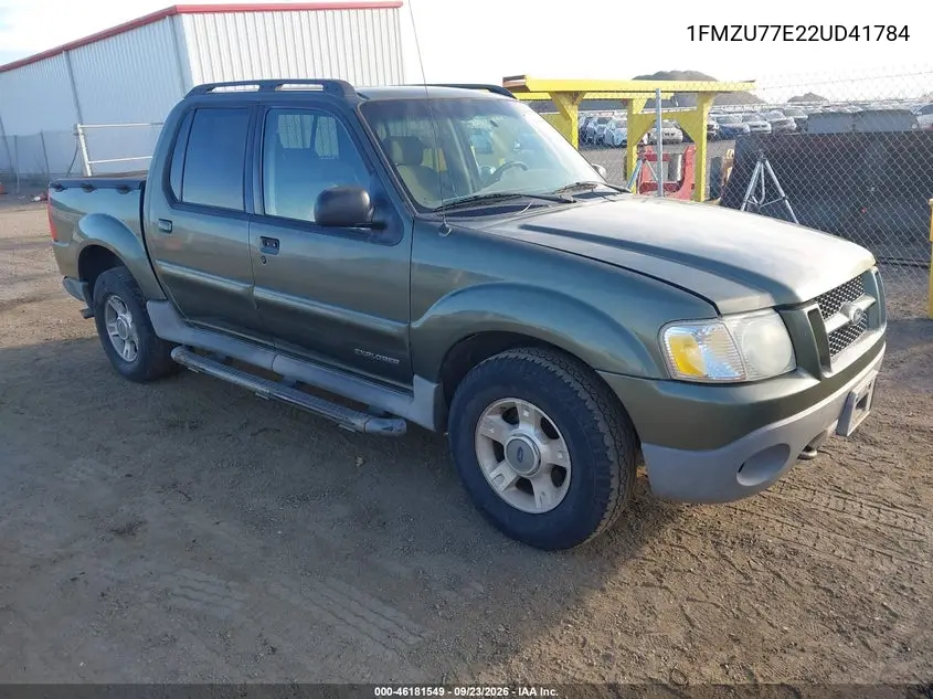 FORD EXPLORER SPORT TRAC 2001, VIN 1FMZU77E51UB91734