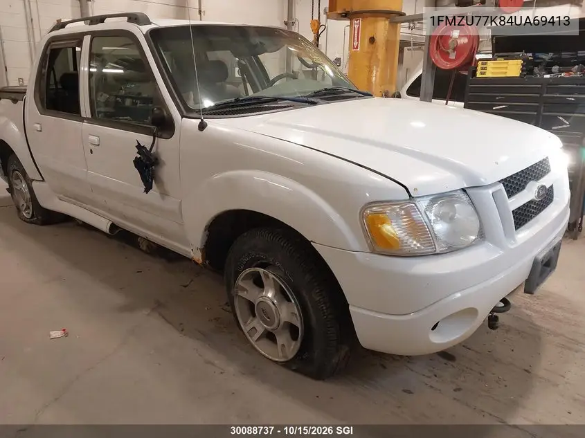 FORD EXPLORER SPORT TRAC 2004, VIN 1FMZU77K84UA69413