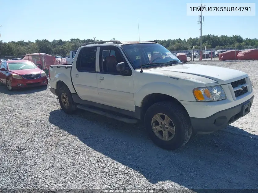 FORD EXPLORER SPORT TRAC 2005, VIN 1FMZU67K55UB44791