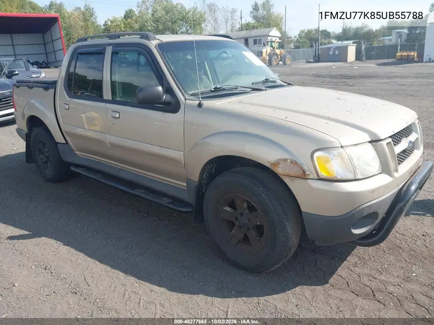 FORD EXPLORER SPORT TRAC 2005, VIN 1FMZU77K85UB55788