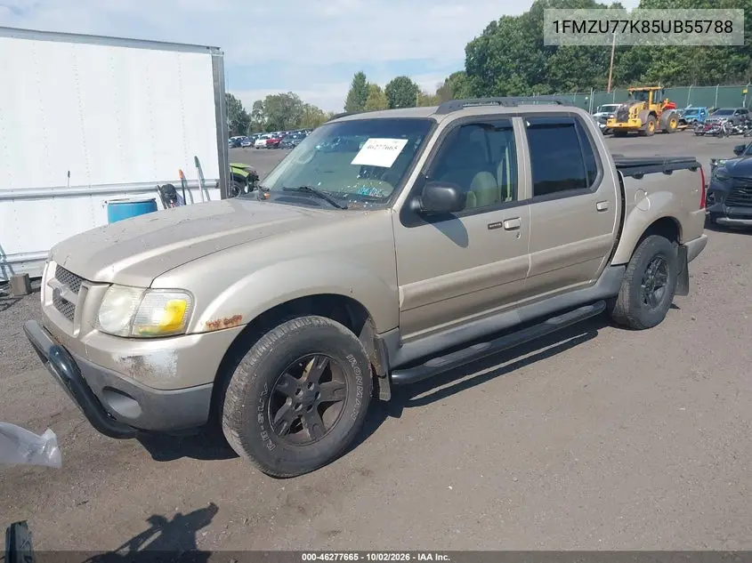 2005 FORD EXPLORER SPORT TRAC VIN 1FMZU77K85UB55788 — фото 2