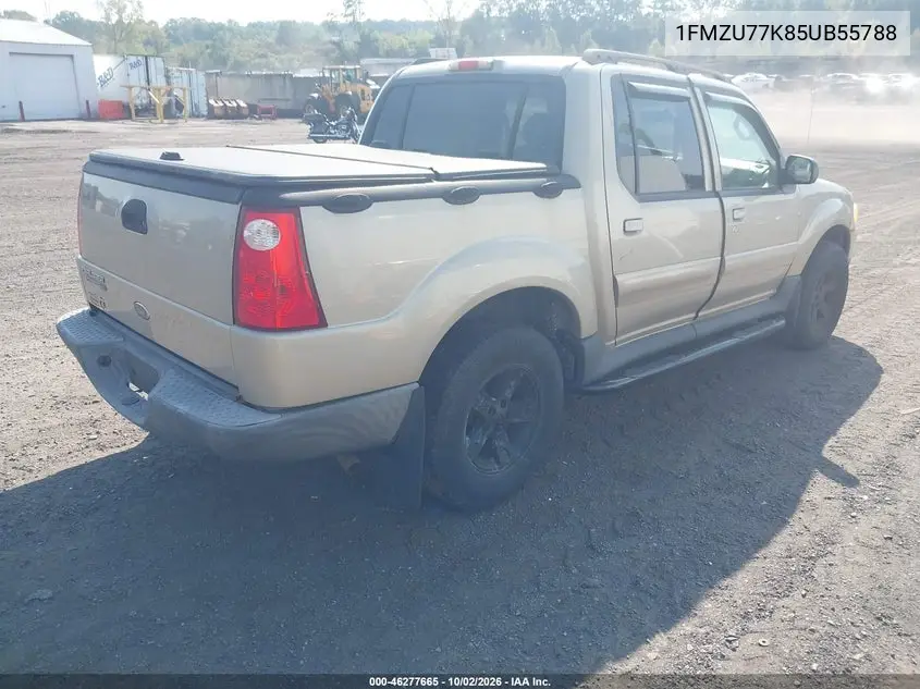 2005 FORD EXPLORER SPORT TRAC VIN 1FMZU77K85UB55788 — фото 4
