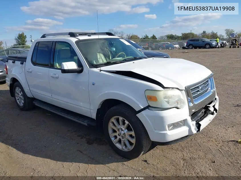 FORD EXPLORER SPORT TRAC 2007, VIN 1FMEU53837UA19908
