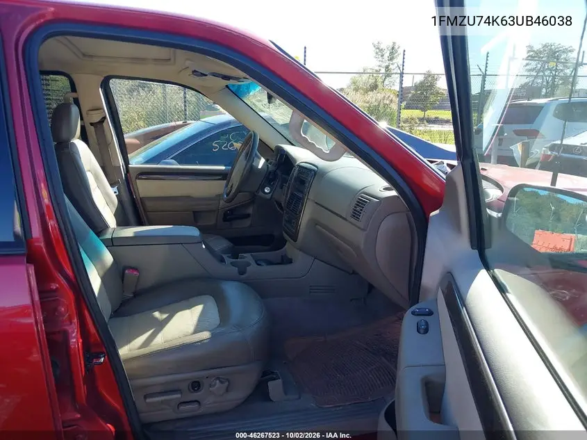 2003 FORD EXPLORER VIN 1FMZU74K63UB46038 — фото 5