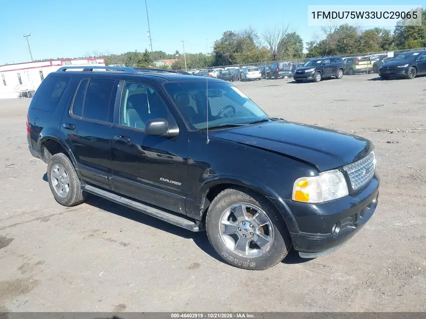 FORD EXPLORER 2003, VIN 1FMDU75W33UC29065