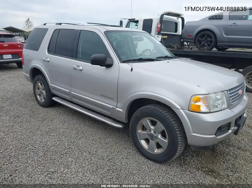 FORD EXPLORER 2004, VIN 1FMDU75W44UB88835