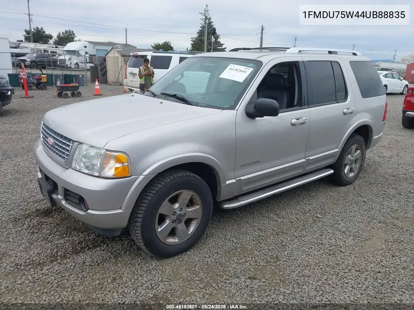2004 FORD EXPLORER VIN 1FMDU75W44UB88835 — фото 2