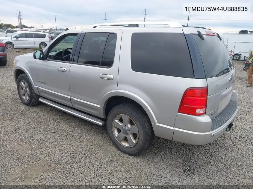2004 FORD EXPLORER VIN 1FMDU75W44UB88835 — фото 3