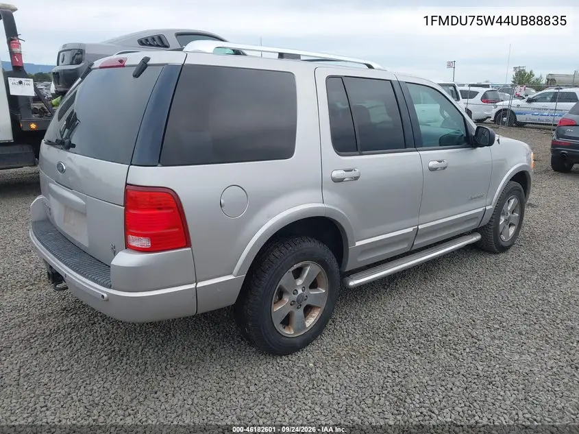 2004 FORD EXPLORER VIN 1FMDU75W44UB88835 — фото 4
