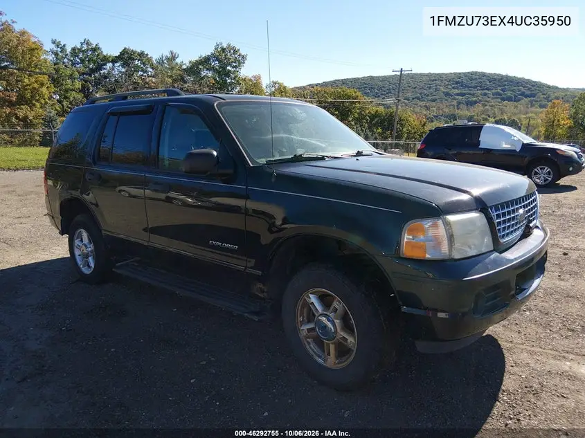 FORD EXPLORER 2004, VIN 1FMZU73EX4UC35950