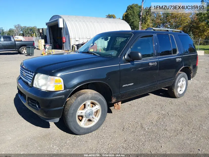 2004 FORD EXPLORER VIN 1FMZU73EX4UC35950 — фото 2