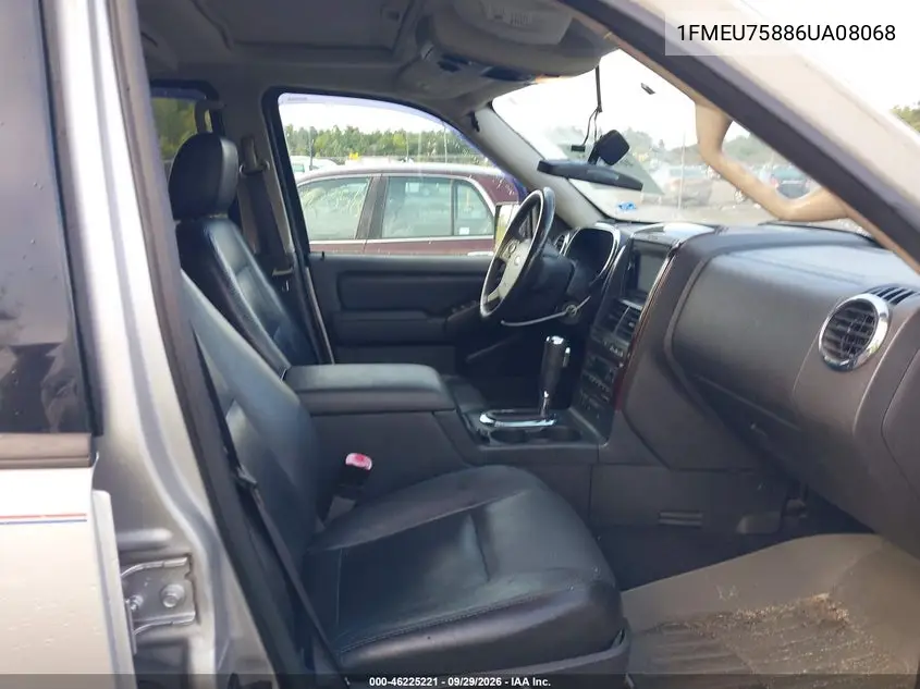 2006 FORD EXPLORER VIN 1FMEU75886UA08068 — фото 5