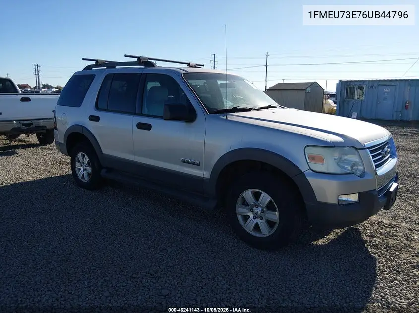 FORD EXPLORER 2006, VIN 1FMEU73E76UB44796
