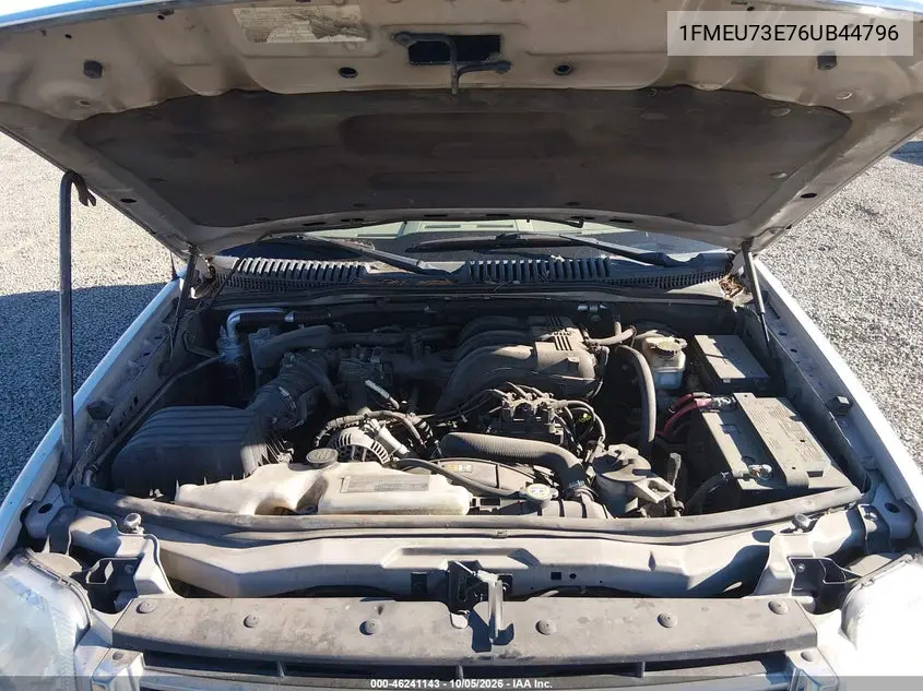 2006 FORD EXPLORER VIN 1FMEU73E76UB44796 — фото 10
