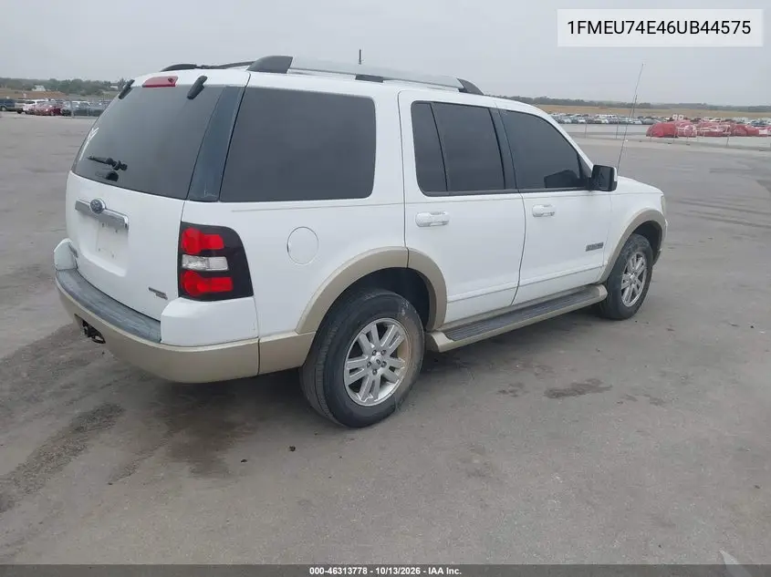2006 FORD EXPLORER VIN 1FMEU74E46UB44575 — фото 4