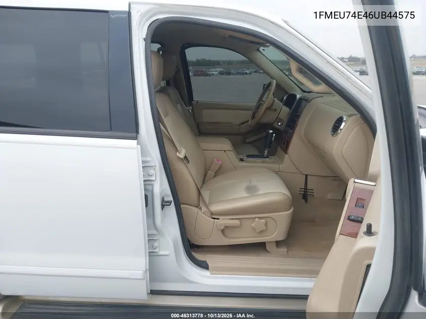 2006 FORD EXPLORER VIN 1FMEU74E46UB44575 — фото 5
