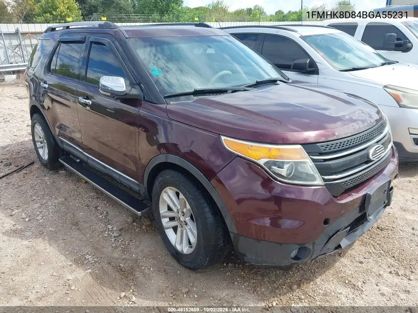 FORD EXPLORER 2011, VIN 1FMHK8D84BGA55231