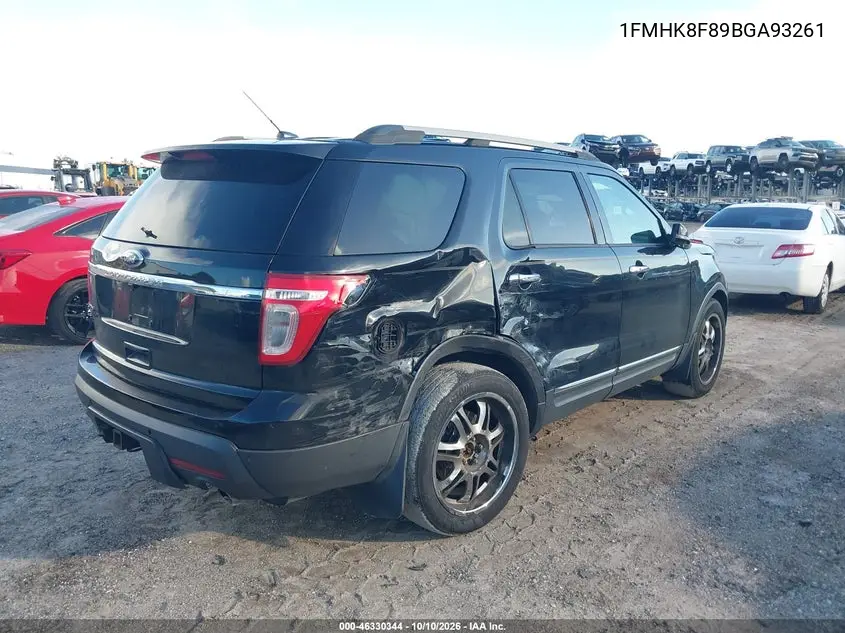 2011 FORD EXPLORER VIN 1FMHK8F89BGA93261 — фото 4