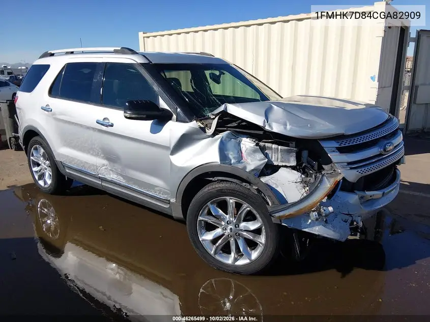 FORD EXPLORER 2012, VIN 1FMHK7D84CGA82909