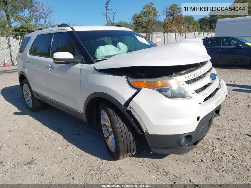 FORD EXPLORER 2012, VIN 1FMHK8F82CGA54044